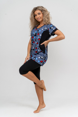 Костюм 36827 синий